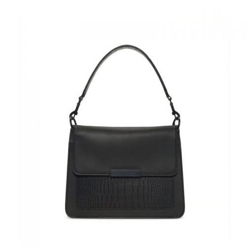 Crocodile Front Pocket Designer PU Handbag 