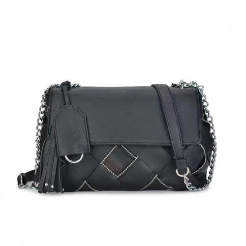 Hot Selling Weave Black Cross Body Bag Wholesale